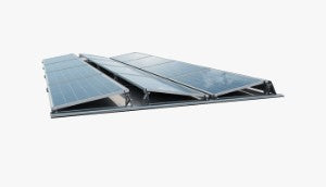 Flachdach Ost-West 10 KW p ohne Akku