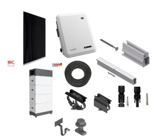 15 KWp Anlage mit Akku inkl. SMA Sunny Home Manager 2.0