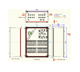 GAK 1MPPT 21-24 Stränge SPD Typ 1/2 1500V